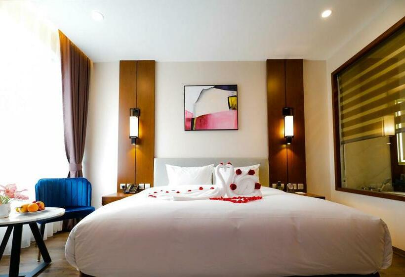 اتاق استاندارد با چشمانداز باغ, Grand Phoenix Hotel Bac Ninh