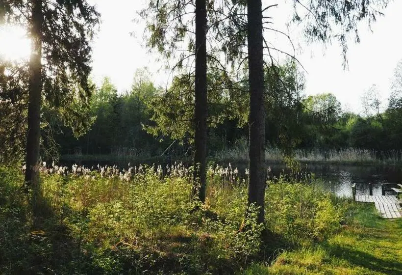خانه 1 خوابه, Allika Löövi Sauna Cabin
