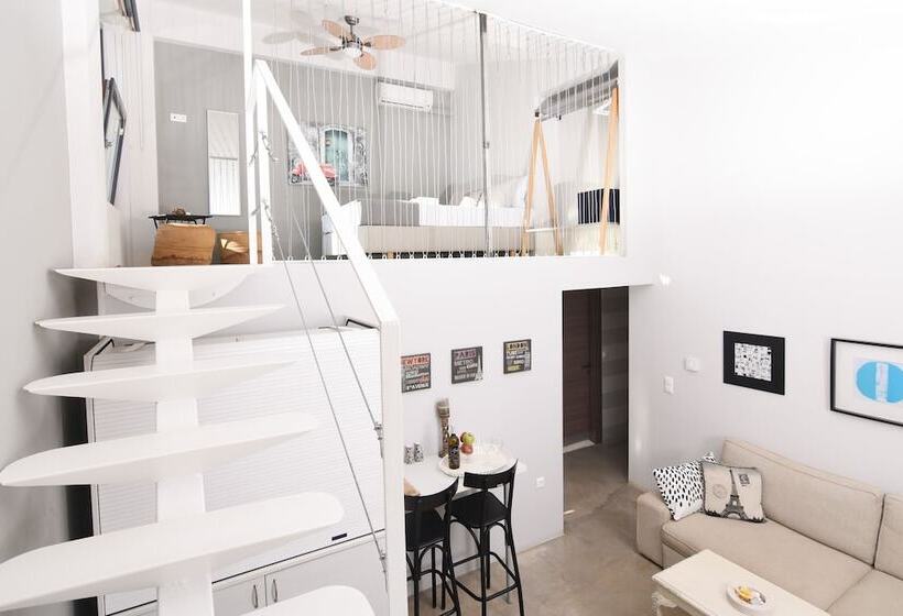 디럭스 스위트 바다 전망, Entechnos Living