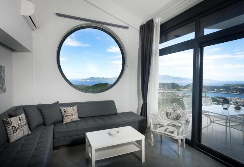 디럭스 스위트 바다 전망, Entechnos Living