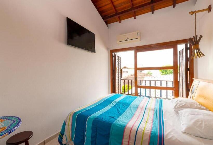 Люкс с Балконом, Pousada Pe Na Areia