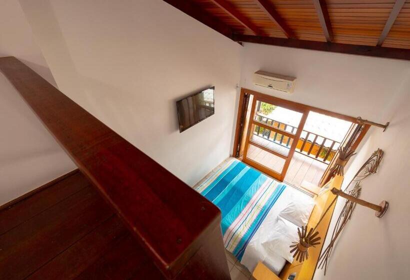 Люкс с Балконом, Pousada Pe Na Areia