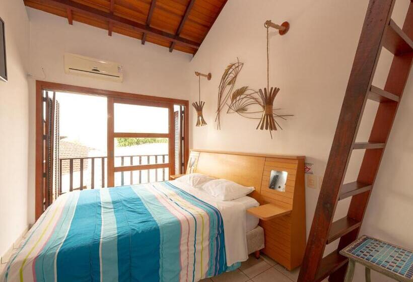 Люкс с Балконом, Pousada Pe Na Areia