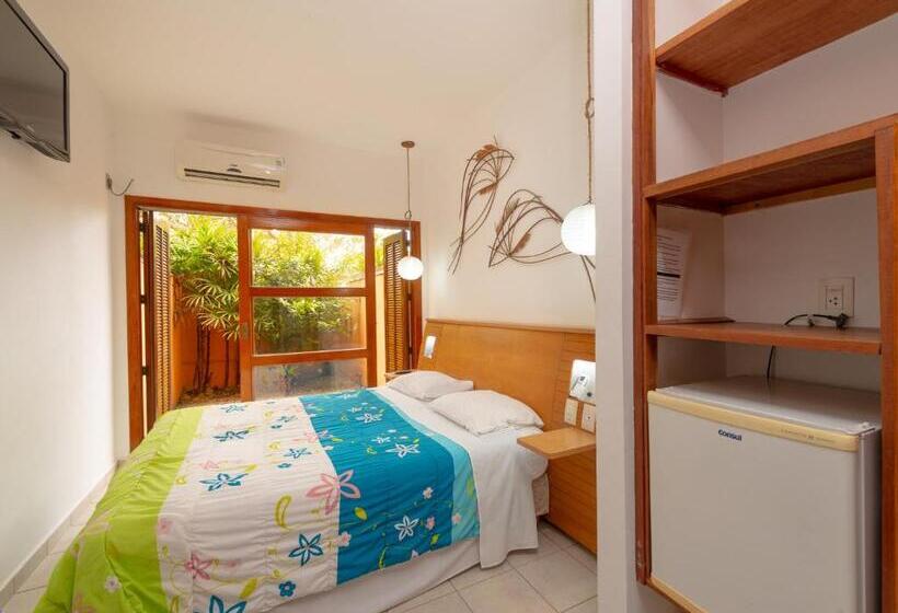 Апартаменты 1 Спальня Нижний Этаж, Pousada Pe Na Areia