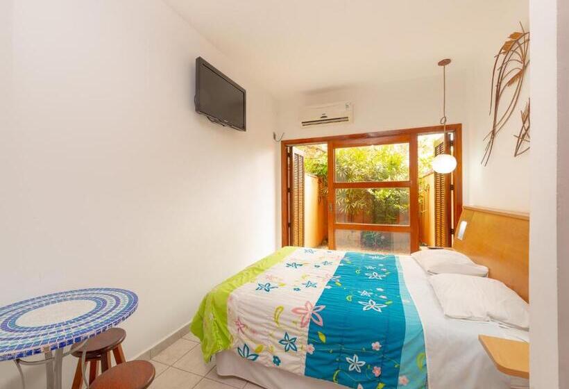 Апартаменты 1 Спальня Нижний Этаж, Pousada Pe Na Areia