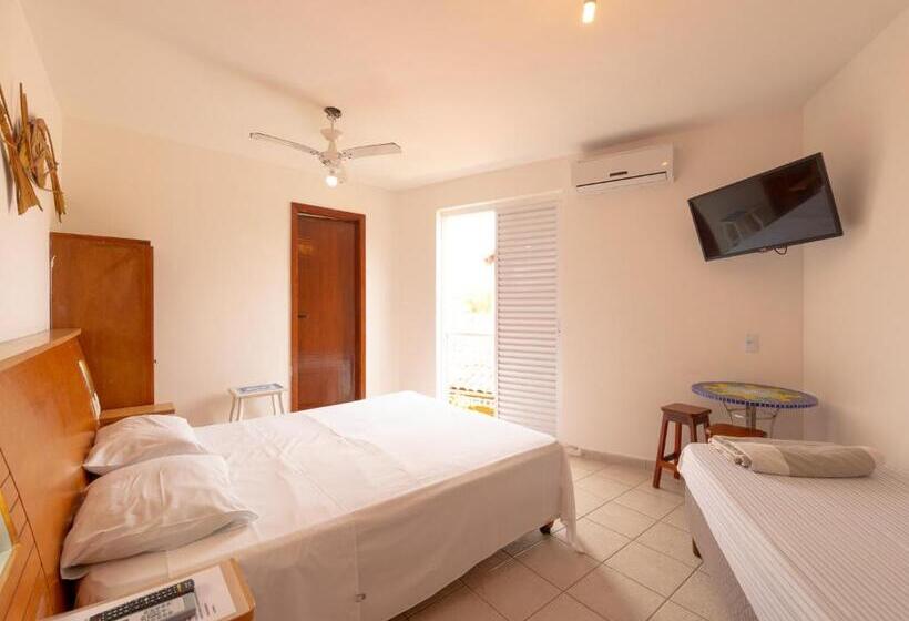 Номер Стандарт Трехместный, Pousada Pe Na Areia