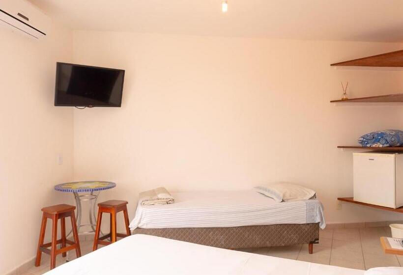 Номер Стандарт Трехместный, Pousada Pe Na Areia