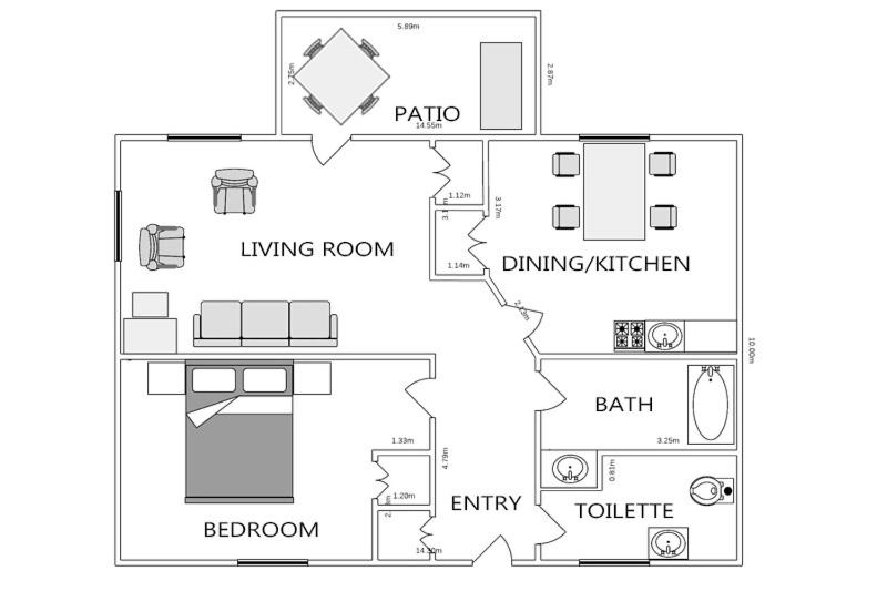 Superior Chalet met 1 Slaapkamer, Terracana Ranch Resort