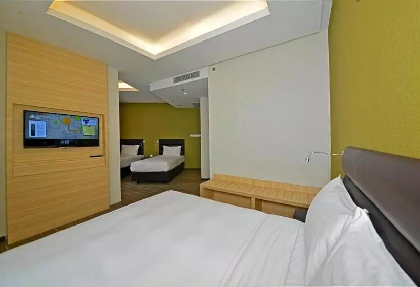 4 Bett Deluxe Zimmer, Cititel Express Ipoh