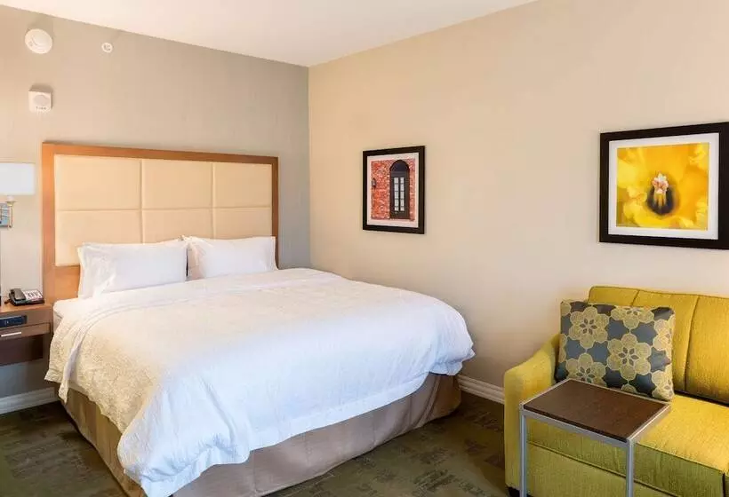 身障者適用キングサイズベッドルーム, Hampton Inn & Suites New Albany Columbus
