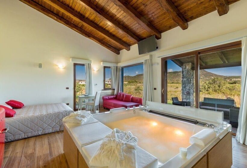 스위트 킹사이즈 침대, Sa Cheya Relais & Spa