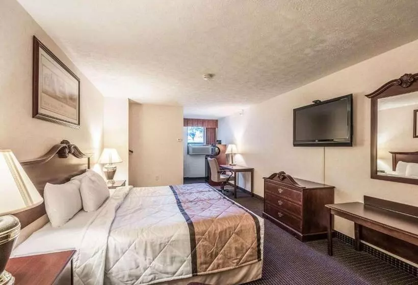 キングサイズベッドのスタンダードルーム, Rodeway Inn & Suites