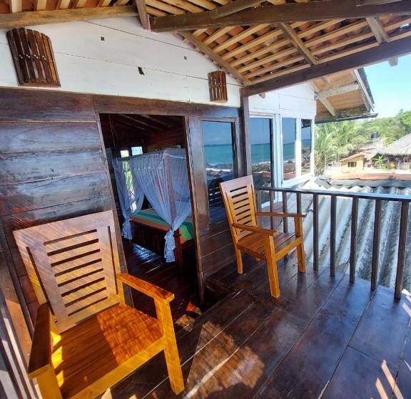 غرفة قياسية مطلّة علي البحر, Little Pumpkin Cabanas