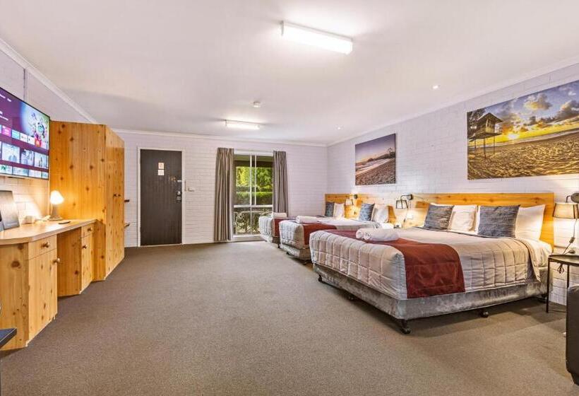 غرفة ديلوكس عائلية, Burringa Garden Motel