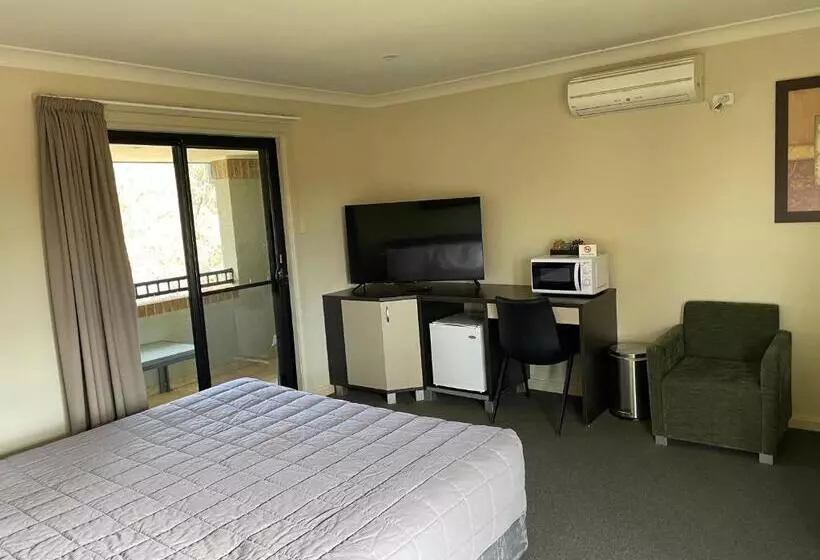 キングサイズベッドのスタンダードルーム, Cootamundra Heritage Motel & Apartments