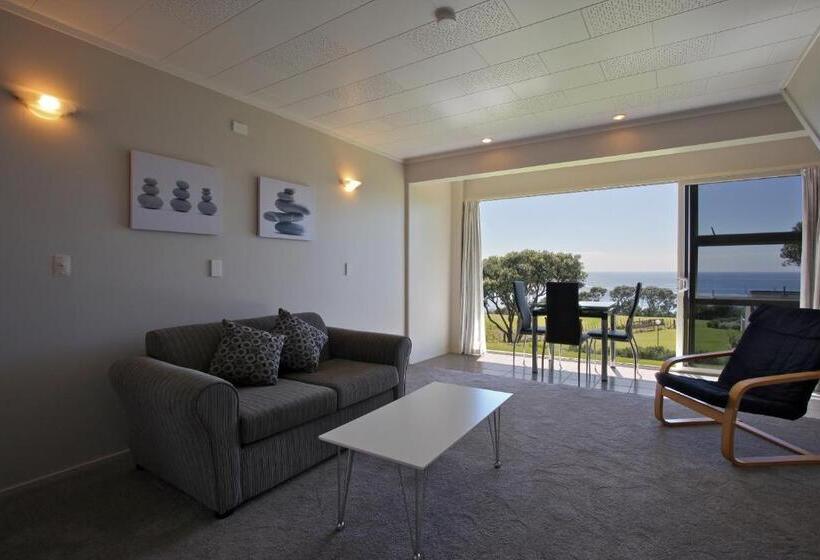 1침실 디럭스 아파트 바다 전망, Pacific Rendezvous Resort