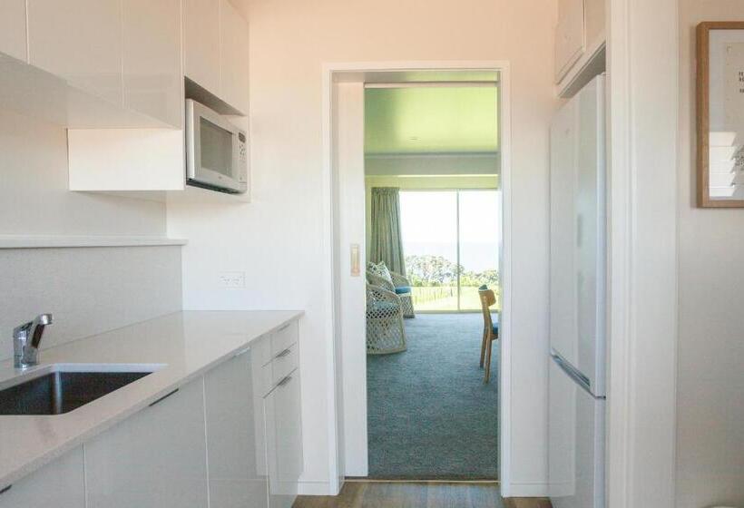 דירת דלוקס חדר שינה 1 עם נוף לים, Pacific Rendezvous Resort