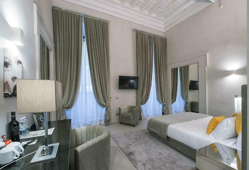 חדר אקזקיוטיב משפחתי, Terrace Pantheon Relais