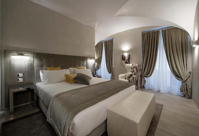 חדר דלוקס, Terrace Pantheon Relais