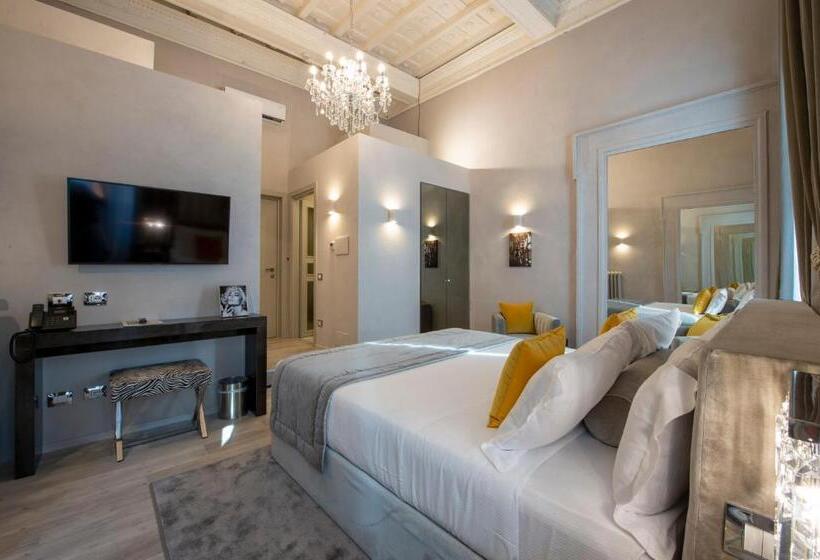 חדר דלוקס, Terrace Pantheon Relais