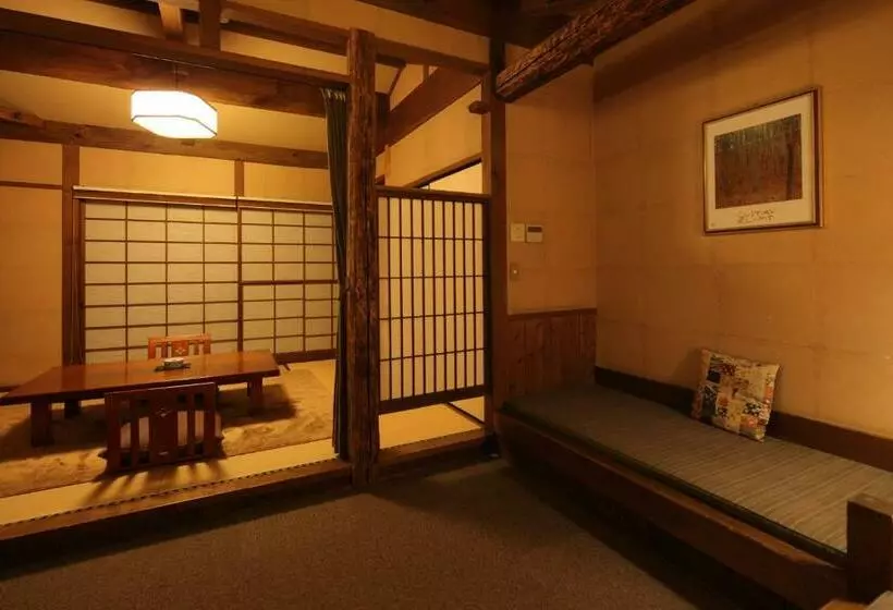 浴室共有のエコノミールーム, Kurokawa Onsen Oyado Noshiyu