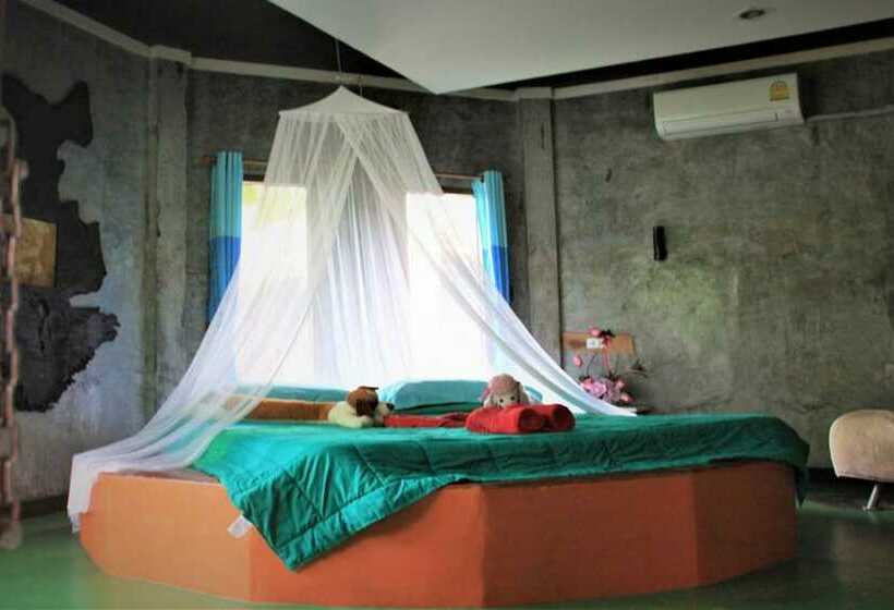 غرفة سوبيريور مطلّة علي الحديقة, Tamsabai Resort Chumphon