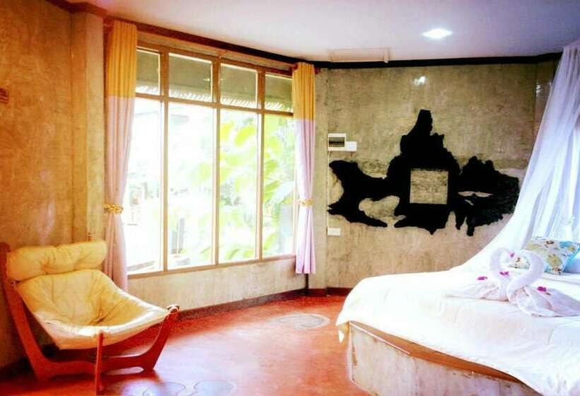 غرفة سوبيريور مطلّة علي الحديقة, Tamsabai Resort Chumphon