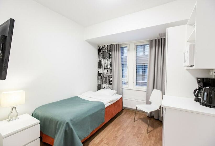 Habitación Estàndard Individual, Forenom Aparthotel Helsinki Herttoniemi