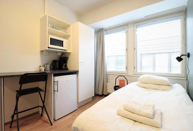 Habitación Estàndard Individual, Forenom Aparthotel Helsinki Herttoniemi