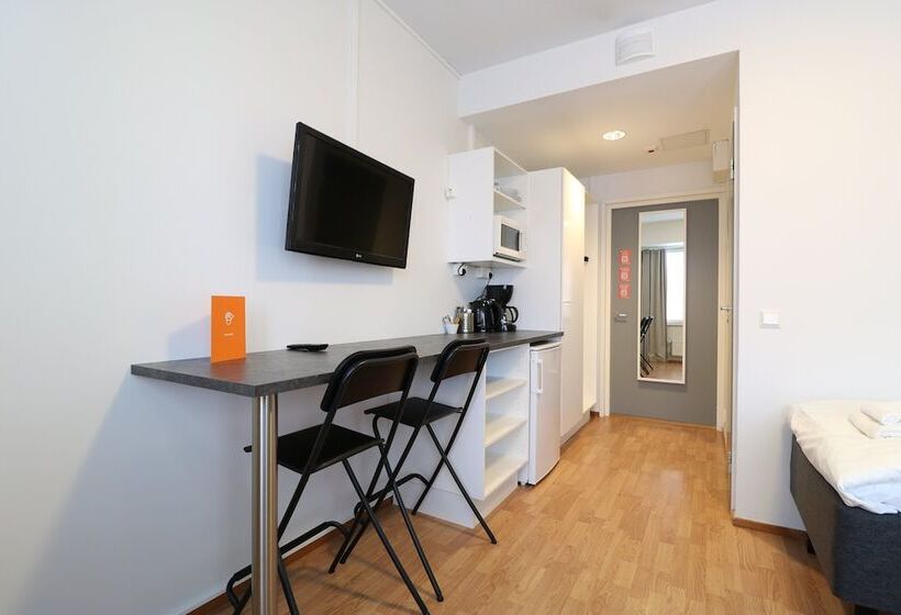 Habitació Estàndard, Forenom Aparthotel Helsinki Herttoniemi