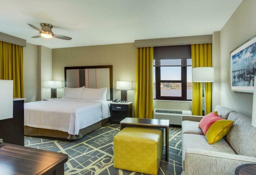 Студио Стандарт Кровать Кинг, Homewood Suites By Hilton Savannah Historic Dist/riverfront