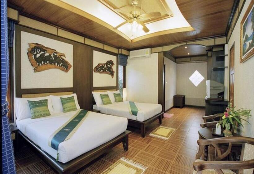 전망 스탠다드 룸 더블 침대, Railay Viewpoint Resort