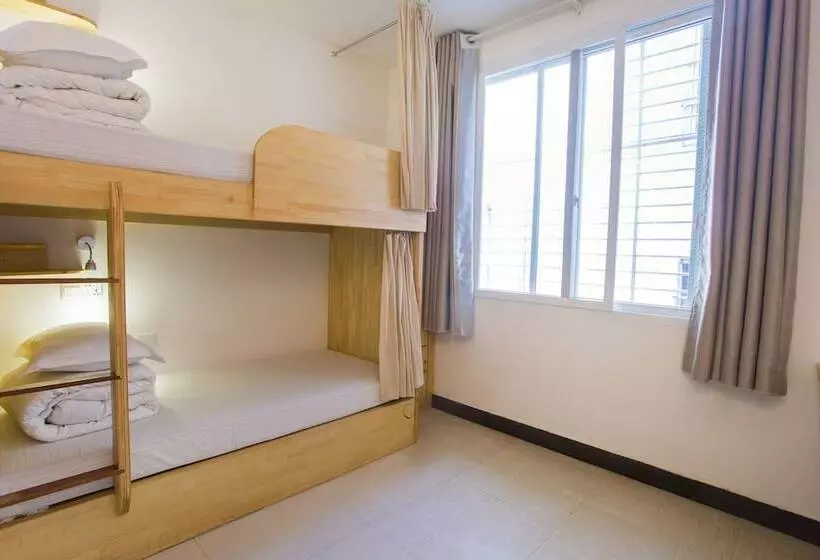 تختخواب در اتاق مشترک, Wada Hostel In Yangshuo