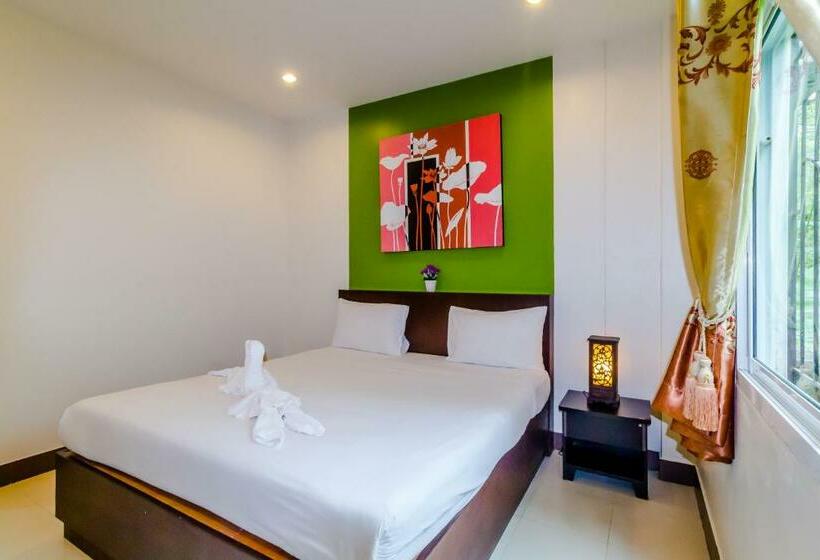 수피리어 룸, Baan Yuyen Karon Guesthouse