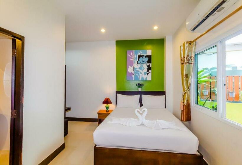 חדר סופריור, Baan Yuyen Karon Guesthouse