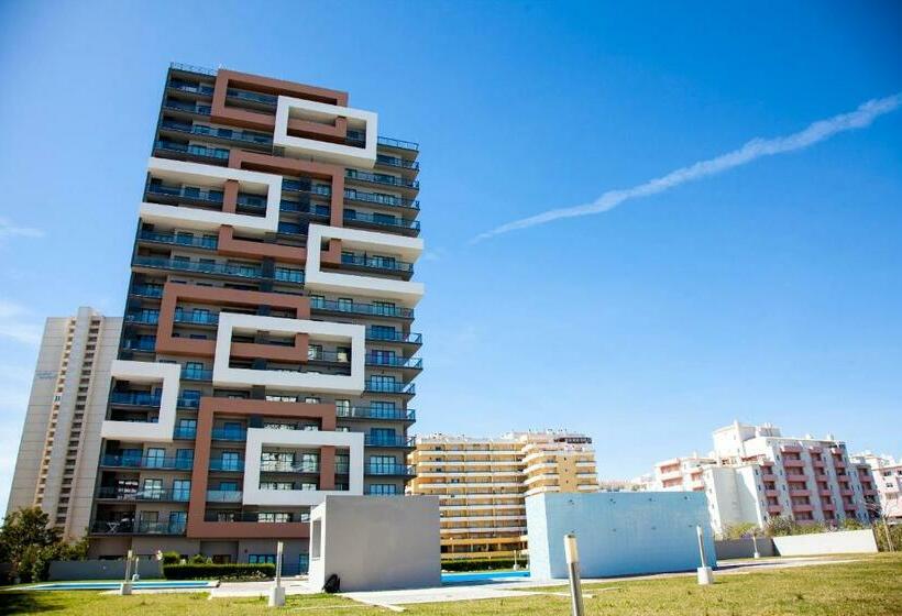 带1个卧室的带海景的公寓, Rocha Tower By Beach Rentals