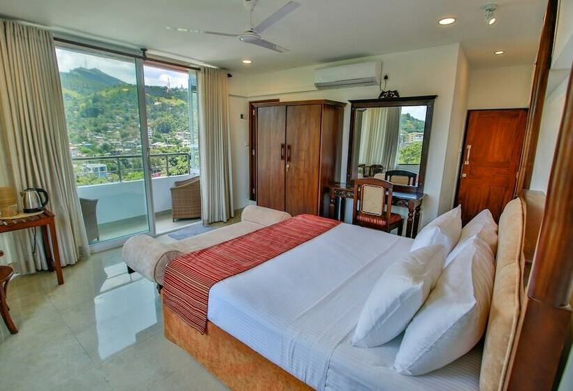 스탠다드 룸 킹사이즈 침대, Kandy City Stay