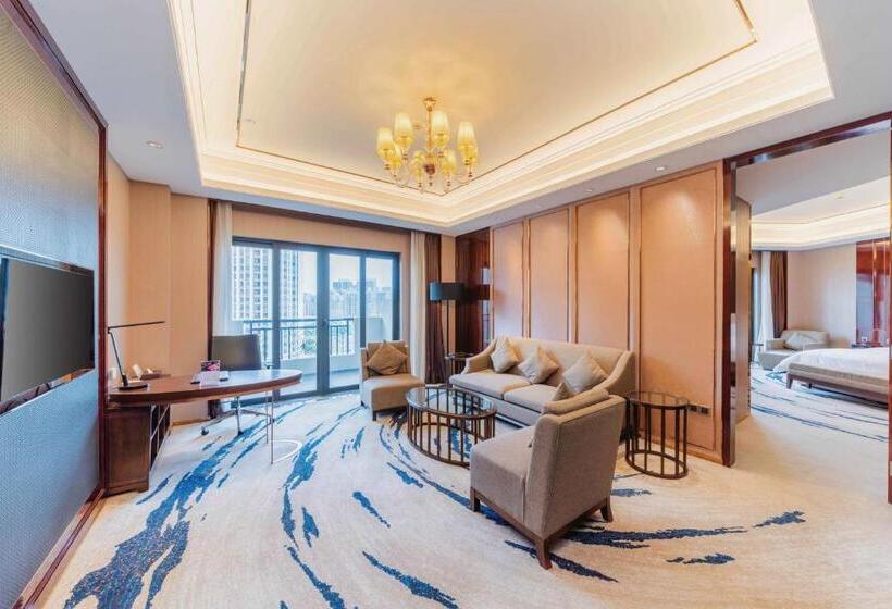 Deluxe Suite King Bed, Ramada By Wyndham Huizhou South