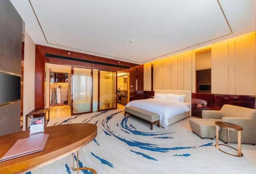 Deluxe-huone Puutarhanäkymä, Ramada By Wyndham Huizhou South