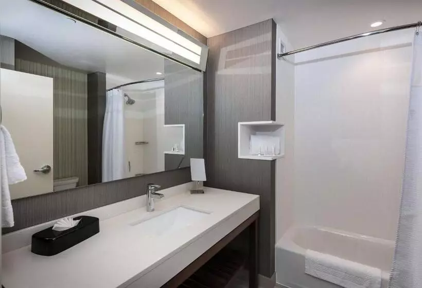 キングサイズベッドのスタンダードルーム, Courtyard By Marriott Boston Littleton