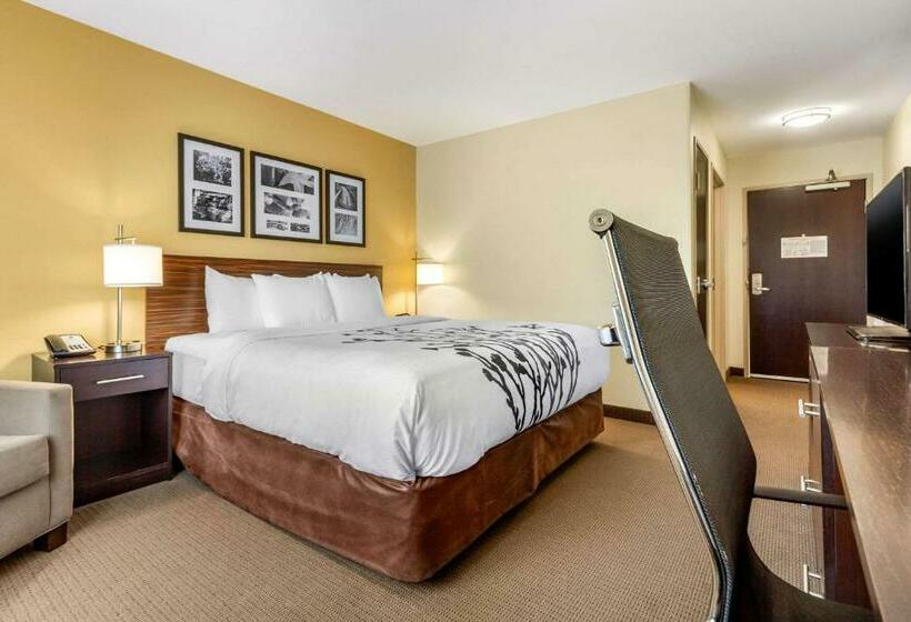 带大床的标准间, Sleep Inn & Suites Lincoln University Area