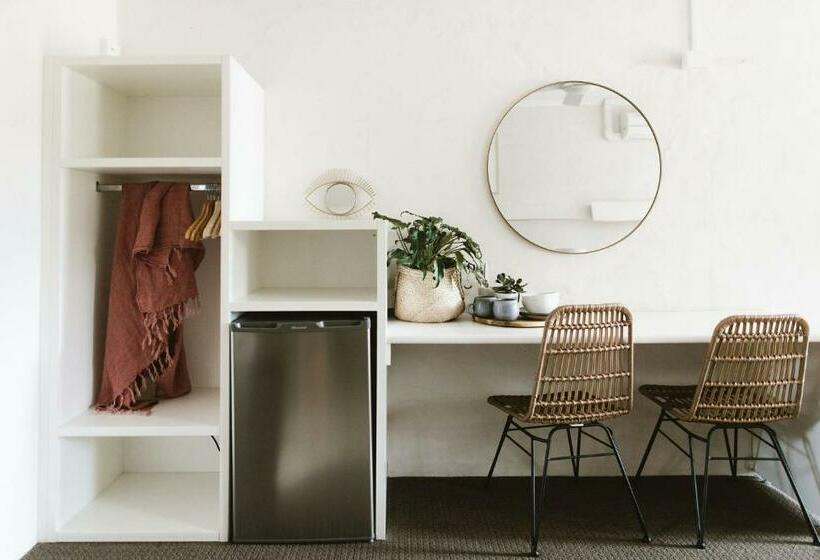 キングサイズベッドのスタンダードルーム, Chalet Motel Brunswick Heads