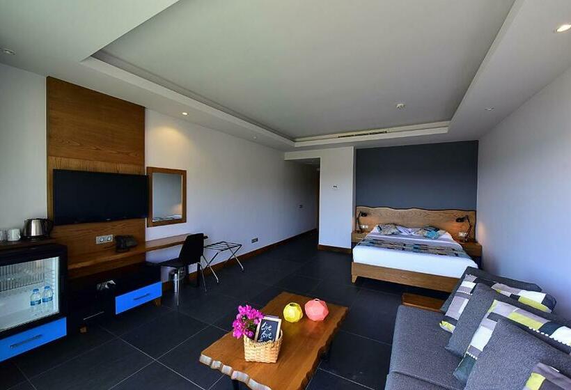 디럭스 룸 바다 전망, Degirmenburnu Residence