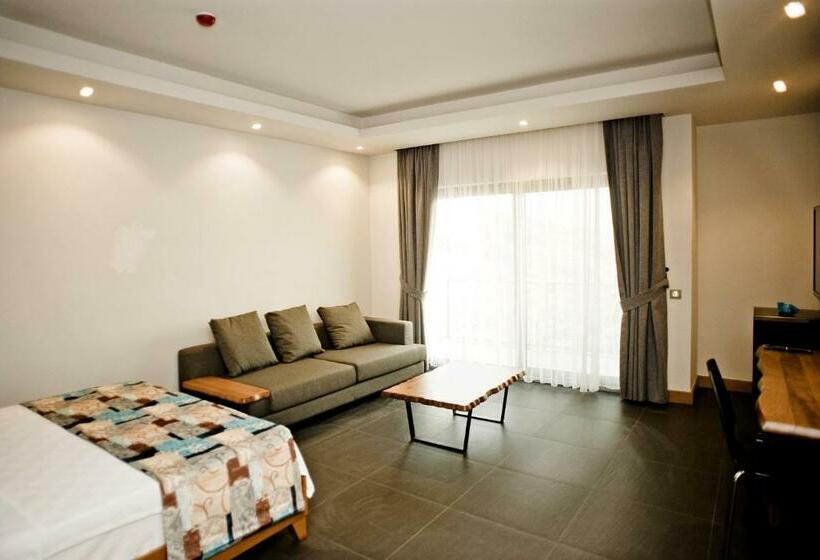 חדר דלוקס נוף לים, Degirmenburnu Residence