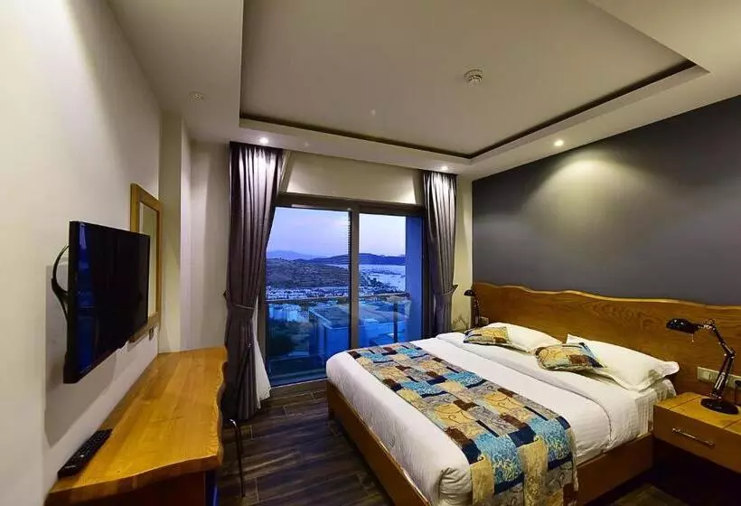 آپارتمان 1 خوابه با چشم‌انداز دریا, Degirmenburnu Residence
