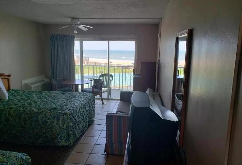 オーシャンビュースタンダードルームバルコニー付き, Seascape Inn   Daytona Beach Shores