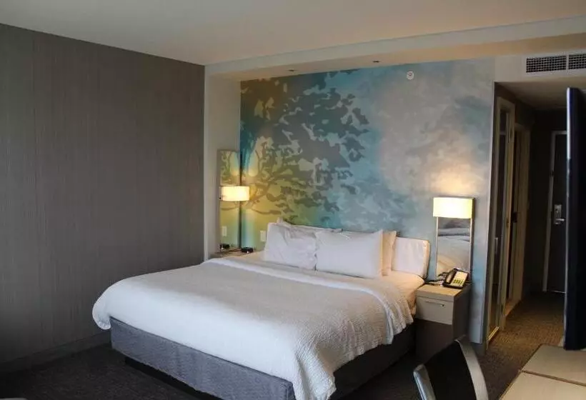 キングサイズベッドのスタンダードルーム, Courtyard By Marriott Muncie At Horizon Convention Center