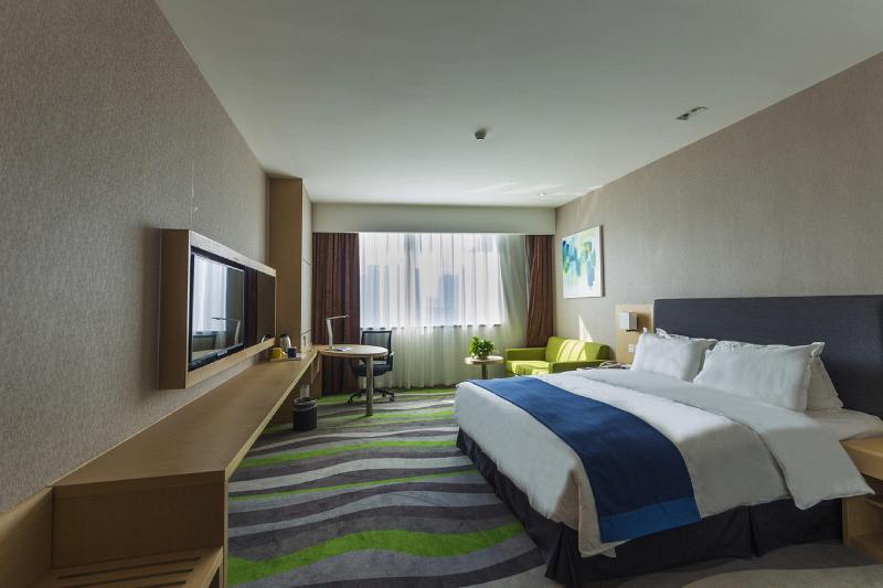 장애인을 위한 킹사이즈 침대 스탠다드 룸, Holiday Inn Express Jinan High Tech Zone, An Ihg
