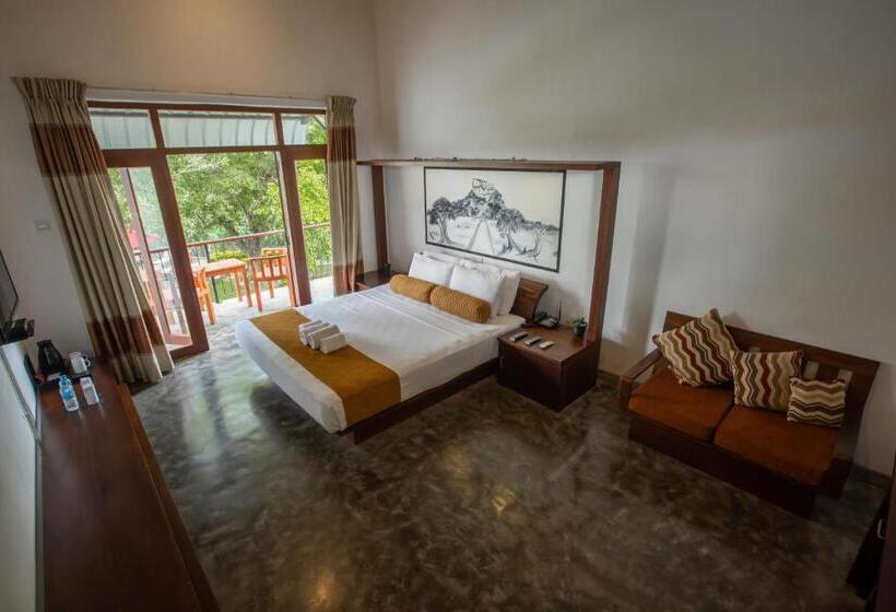 レイクビューデラックスルーム, Sigiriya Wewa Addara Hotel Hotel By The Lake