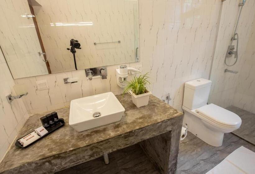 レイクビューデラックスルーム, Sigiriya Wewa Addara Hotel Hotel By The Lake